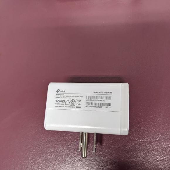 Kasa TP-link HS 105 Smart WiFi Plug Mini - Picture 3 of 8